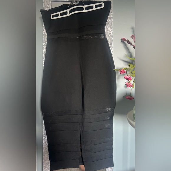 Superdown Tube Mesh Dress - Picture 7 of 8